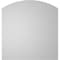 Ekena Millwork Arch Top Surface Mount PVC Gable Vent: Functional, w/ 2"W x 1-1/2"P Brickmould Frame, 32"W x 34"H GVPAR32X3402SF - alternate 5